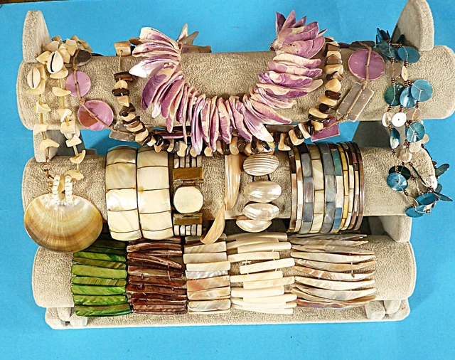 Lot De Bijoux Anciens Broches Rétro Vintage Fantaisie - Métaux Mixtes - Occasion à Nettoyer