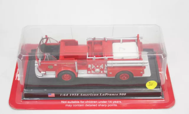 Del Prado Modellauto Feuerwehr USA 1958 American LaFrance 900 (98)