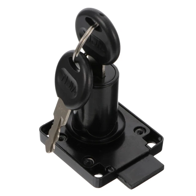 Serrure à Came (cam Lock) Métallique 21x19mm Avec 2 Clés - Pour Boîte Aux Lettres, Meuble - Marque Uxcell