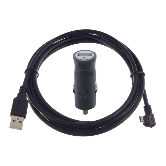 TomTom USB Car Charger + Micro USB Cable For Start 40/41/42/50/51/52/60/61/62 GPS