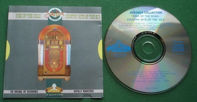 Country Jukebox Collection JUKEBOX COLLECTION KING Of The Road Country 60s Patsy Cline / Roger ...