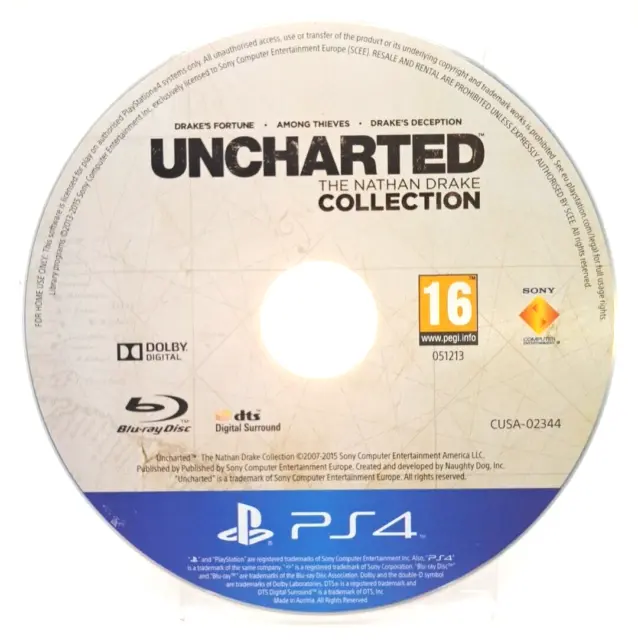 Uncharted: The Nathan Drake Collection - Playstation 4 - Game Only [2]