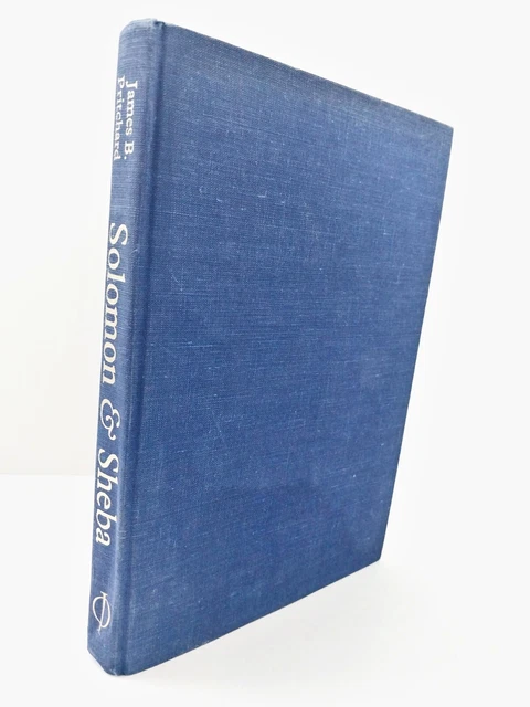 Solomon & Sheba James B Pritchard Hardcover 1974 Phaidon History, Religion