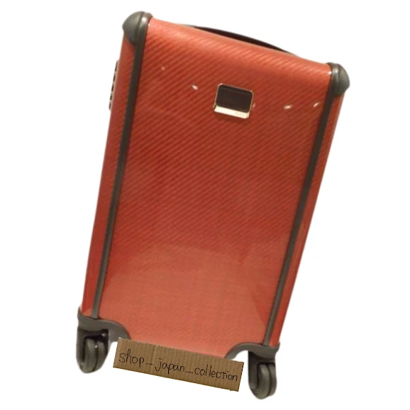 TUMI TEGRA LITE Inter National 4 Wheel Carry On Luggage Mandarin Red