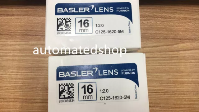 Basler C125-1218-5M industrial lens 500W resolution mm focal length brand new