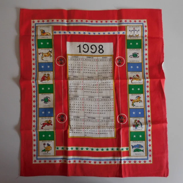 Calendrier torchon d'occasion - Linge de maison - page 9