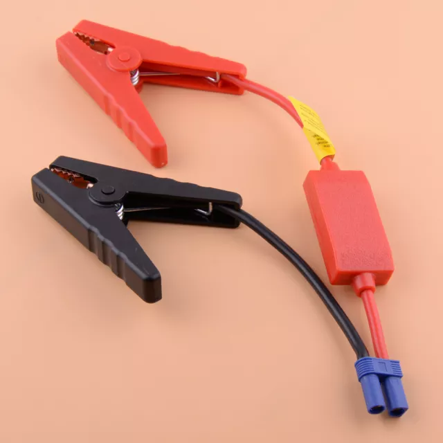 Car EC5 Plug Jumper Booster Cable Alligator Clamp Clip Connector Jump Starter Pd