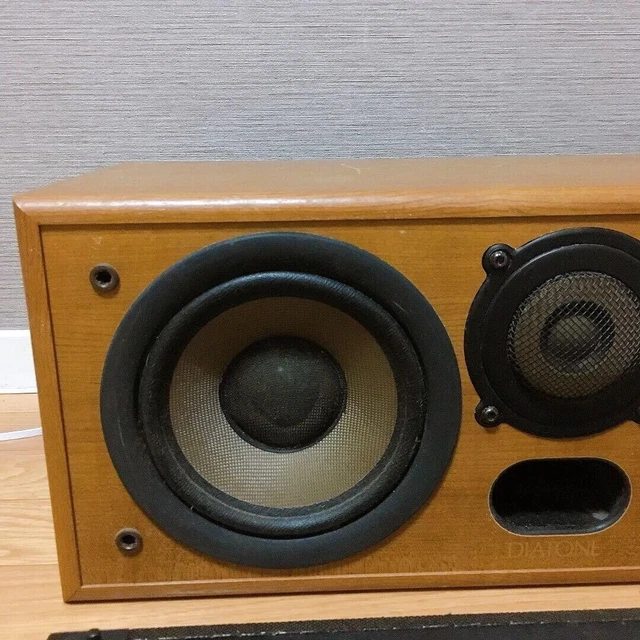 DIATONE DSC1000ZV CENTER Speaker Wood grain Sound check done shipping
