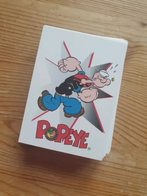 Popeye 65th Anniversary Trading Cards - 1994 - King Features - Various