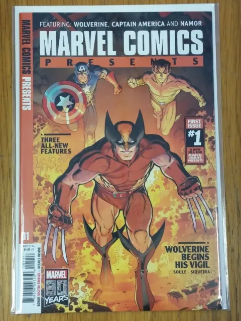 Marvel Comics Presents #1 Marvel March 2019 Nm+ (9.6 Or Better)