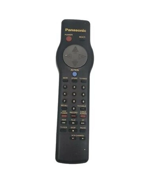 Panasonic UR50EC1098 TV VCR Universal Remote Control  (REM-40-L) Tested Working