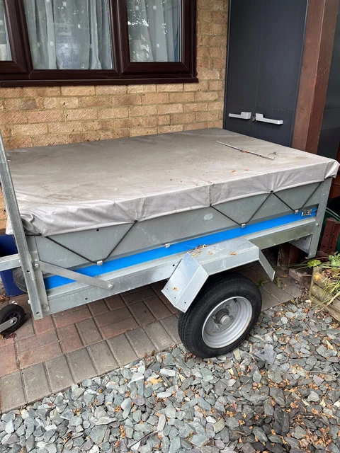 Erde Ladder Rack ERDE SY150 TRAILER Car Camping Trailer-ladder Rack-spare Wheel-cover ...