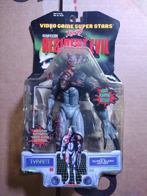 RESIDENT EVIL 2 Toy Biz Tyrant Mr X 1998 rara figura de acción
