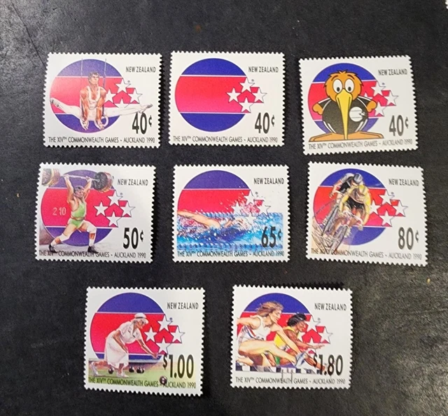 N. Zealand  1989 Commonwealth Games set MUH  E14