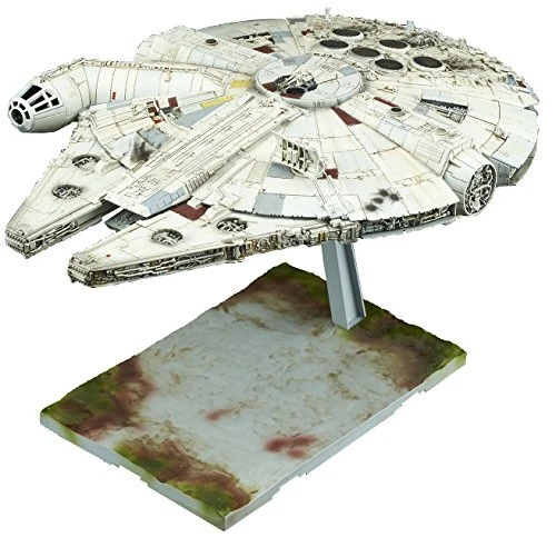 Star Wars / the last of the Jedi Millennium Falcon 1/144 scale plastic model