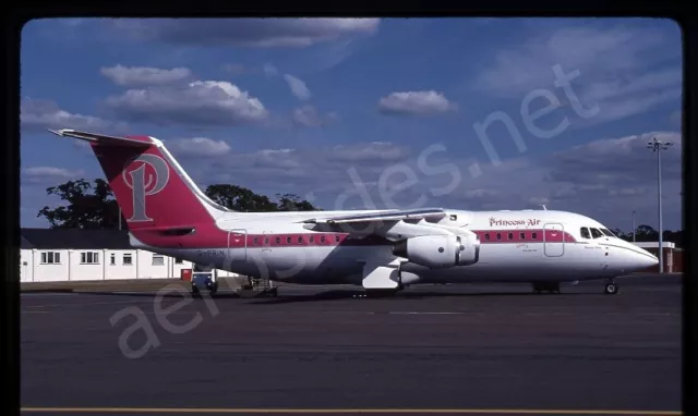 Princess Air BAe 146-200 G-PRIN Oct 90 Kodachrome Slide/Dia A11