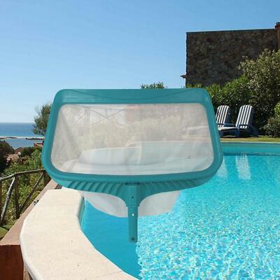 Yardwe Filet écumoire à Feuilles Râteau Piscine Râteau Filet de pêche Réservoir de Poissons Filet de Nettoyage de la Piscine 