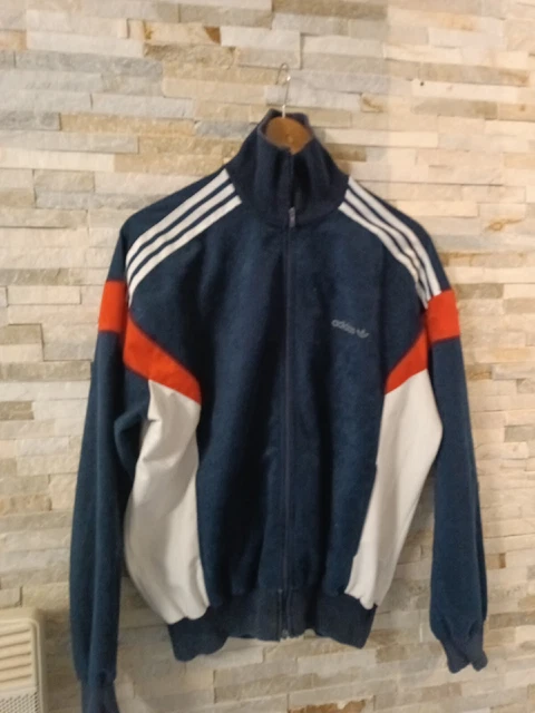 VESTE ADIDAS CHALLENGER vintage bleu marine Ventex jacket 80 S giacca S M EUR 65 00 PicClick FR