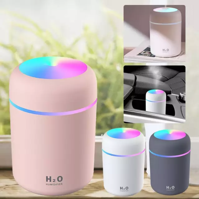 LED Electric Air Diffuser Home Aroma Oil Humidifier Night Light Up Relax Defuser