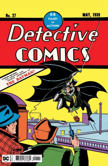 Detective Comics 27 facsimile reprint edition. 1st App of Batman