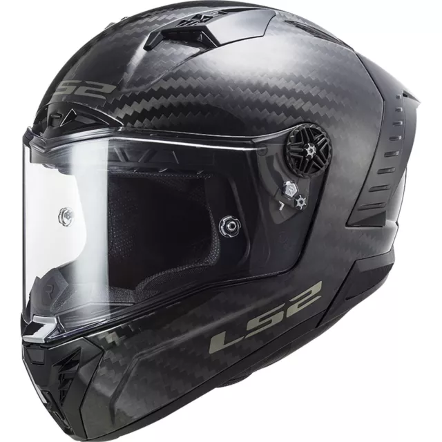 LS2 FF805 Thunder Carbon 06 Glossy Carbon 06 61/62-XL Sport Motorrad Helm NEU++