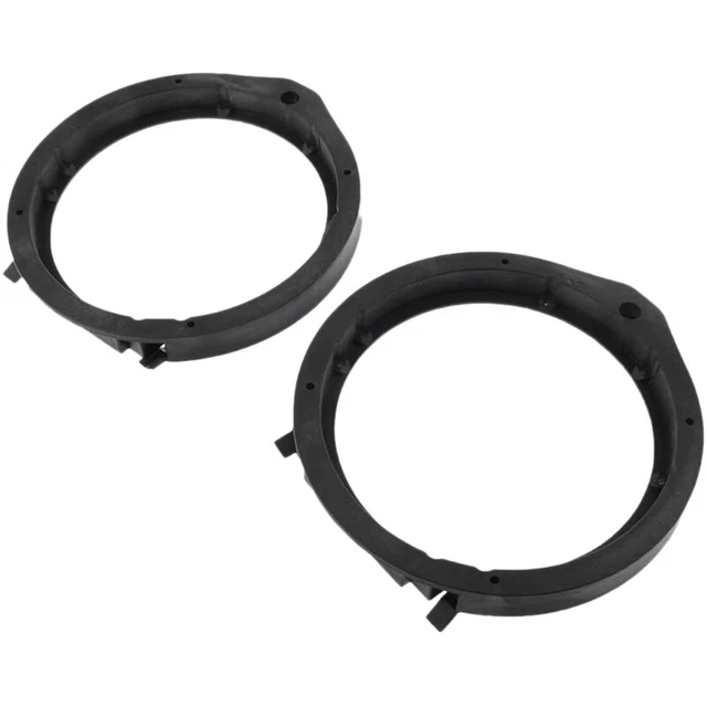 2 pz anelli adattatore distanziatore montaggio altoparlante auto nero 6,5 pollici per Accord B5I3