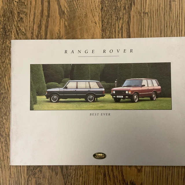 ROVER TCV concept car brochure catalogue documentation édition 2002