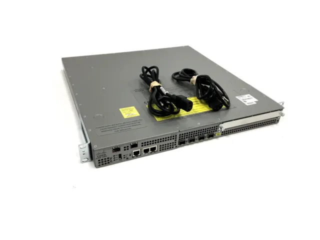 Cisco ASR1001-2XOC3POS 4-Port GE OC3 IDC Router Dual PSU - NO EUSB/ OS - See Des