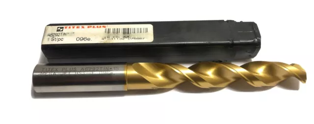 Foret TITEX PLUS A6292TIN*15 MEGA JET HSS-E 096e Thru Coolant Drills