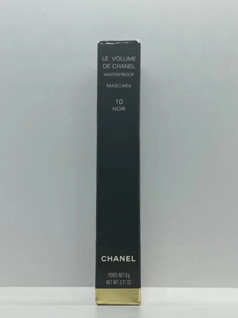 Chanel Le Volume De Chanel Mascara 10 Noir 0.21 oz Brand New In Box