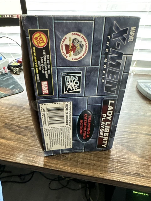 Toy Biz Marvel X-Men Lady Liberty Playset, Sealed in Box 2