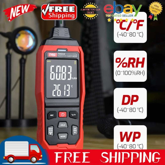 Digital Temperature Humidity Meter High Precision Thermometer Hygrometer Meter