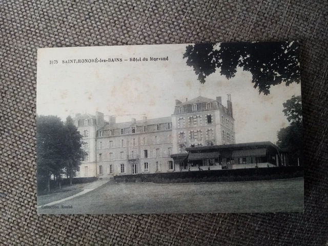 Cpa Saint Honoré Les Bains Hôtel Du Morvand