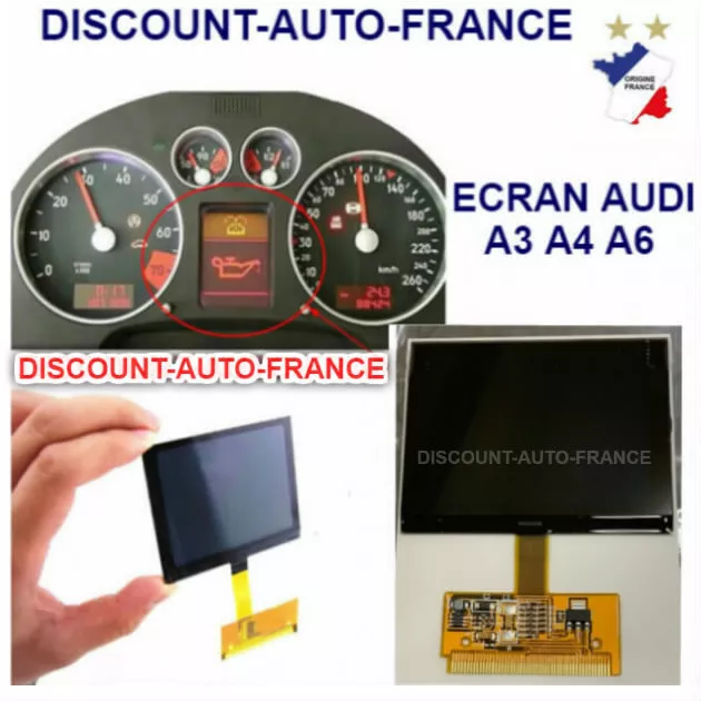 Ecran Afficheur Lcd Compteur Vdo Audi A3 A4 A6 Tt Vw Seat Skoda