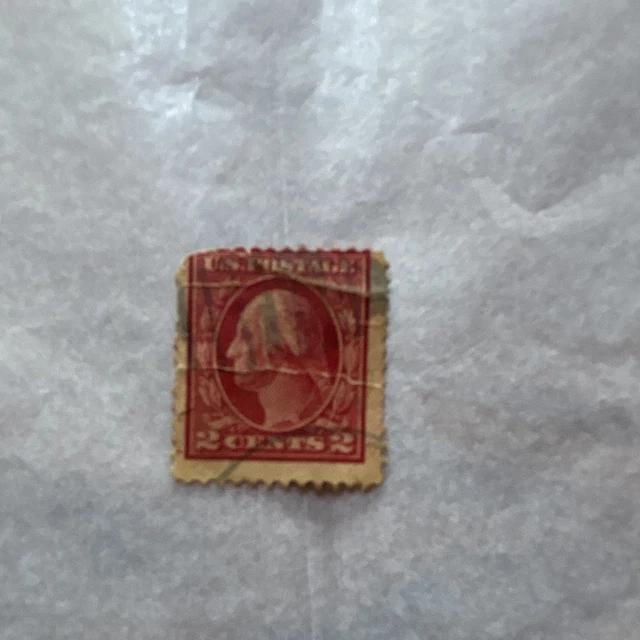 UNITED STATES 2 Cent George Washington Red Postage Stamp, Mint