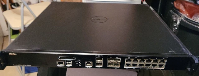 Dell SonicWall NSA 3600 Security Appliance Firewall 1RK26-0A2