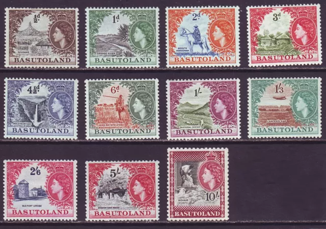 Basutoland 1954 SC 46-56 MH Set