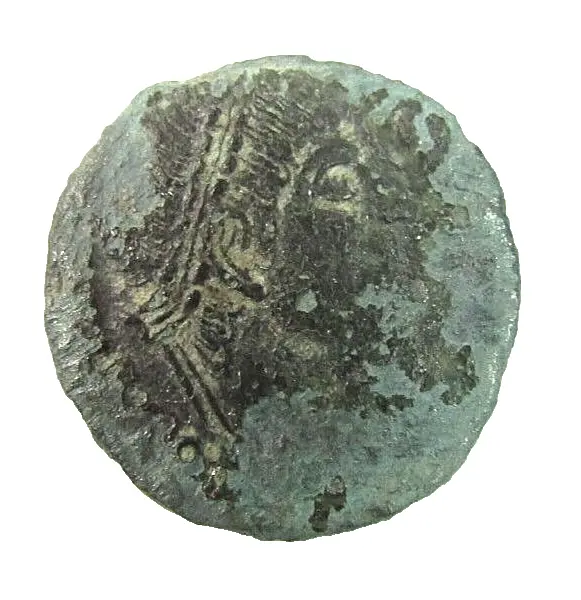 Ancient Roman Uncertain Bronze Coin (538)