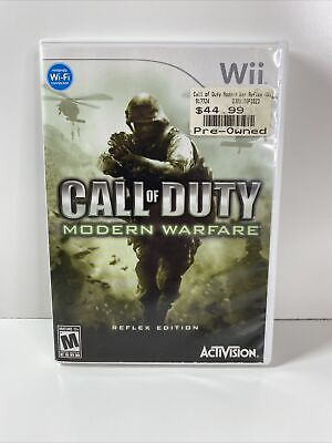 Call of Duty: Modern Warfare: Reflex Edition- Nintendo Wii W/ Manual