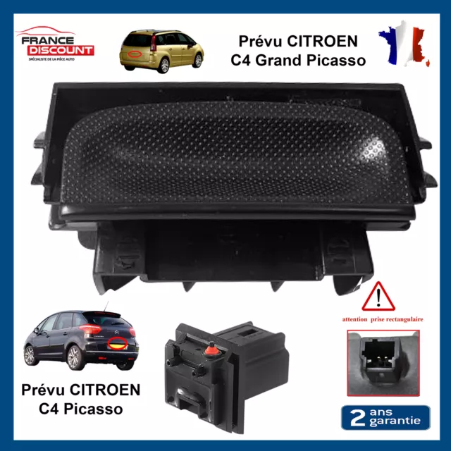 bouton poussoir contacteur de coffre pour Citroën C4 Picasso 2006 2013