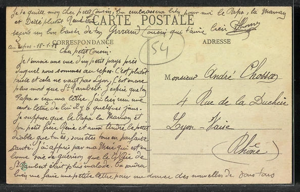 CPA Bayon, Grande-Rue, Café de l´Est 2