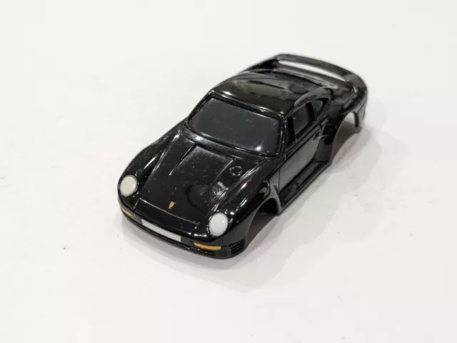 Tomy Afx Super G Plus Tomy Turbo Black Porsche 959 Ho Slot Car Body