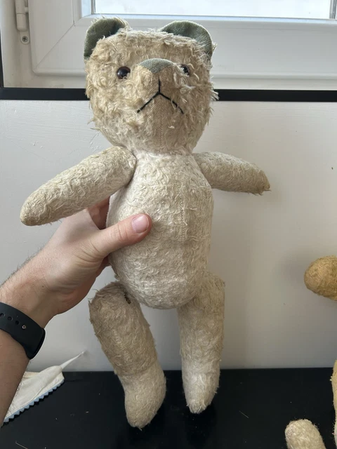 Ours à thé. /Set nTea peint avec un ours en peluche, américain, au début du xxe siècle Photo