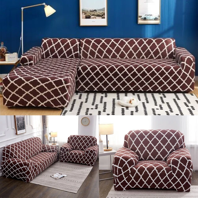 Universal Sofa Slipcover for 1/2/3/4 Seater Couch Cover L Shaped Sofa Slipcover