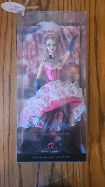 DOTW France Barbie 50th Anniversary NRFB 2008 Pink Label #N4972