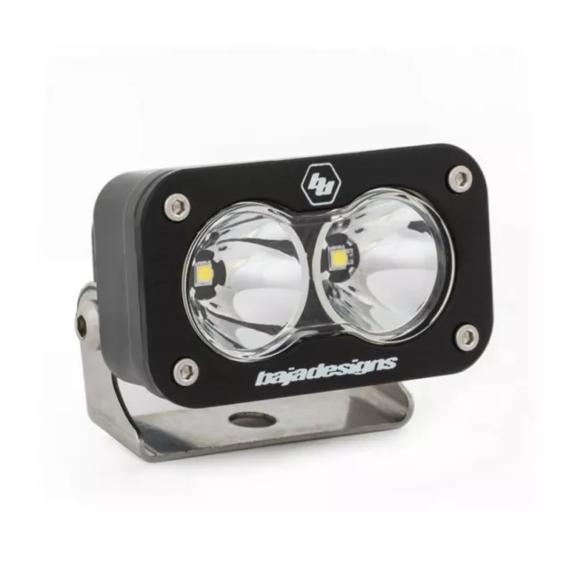 Baja Designs 540001 S2 Sport Spot Beam LED Light Black W/ Clear Lens