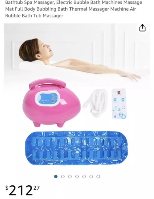 Bathtub Spa Massager, Bath Foam Massage Bubble Bath Bubble Massage Mat