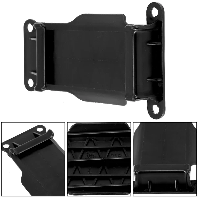 Kit Staffe Paraurti Regolabili CURT 19748 Per Gancio Traino. Colore Nero Lucido, Struttura In Acciaio Robusto