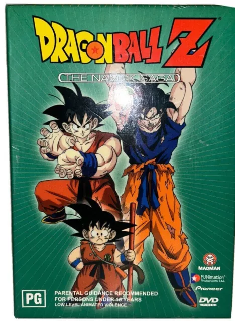 Dragon Ball Z Complete Season 2 6-DVD Eps 40-74 Namek Captain Ginyu Saga  Anime