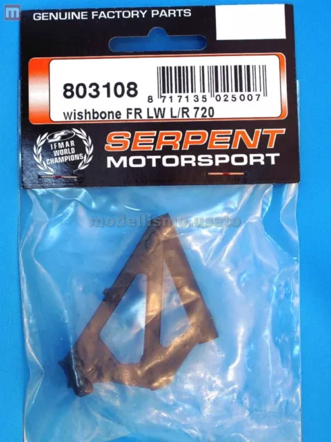 Serpent 803108 Braccetto Ant Inf 720 Wishbone FR Lw L/R modellismo